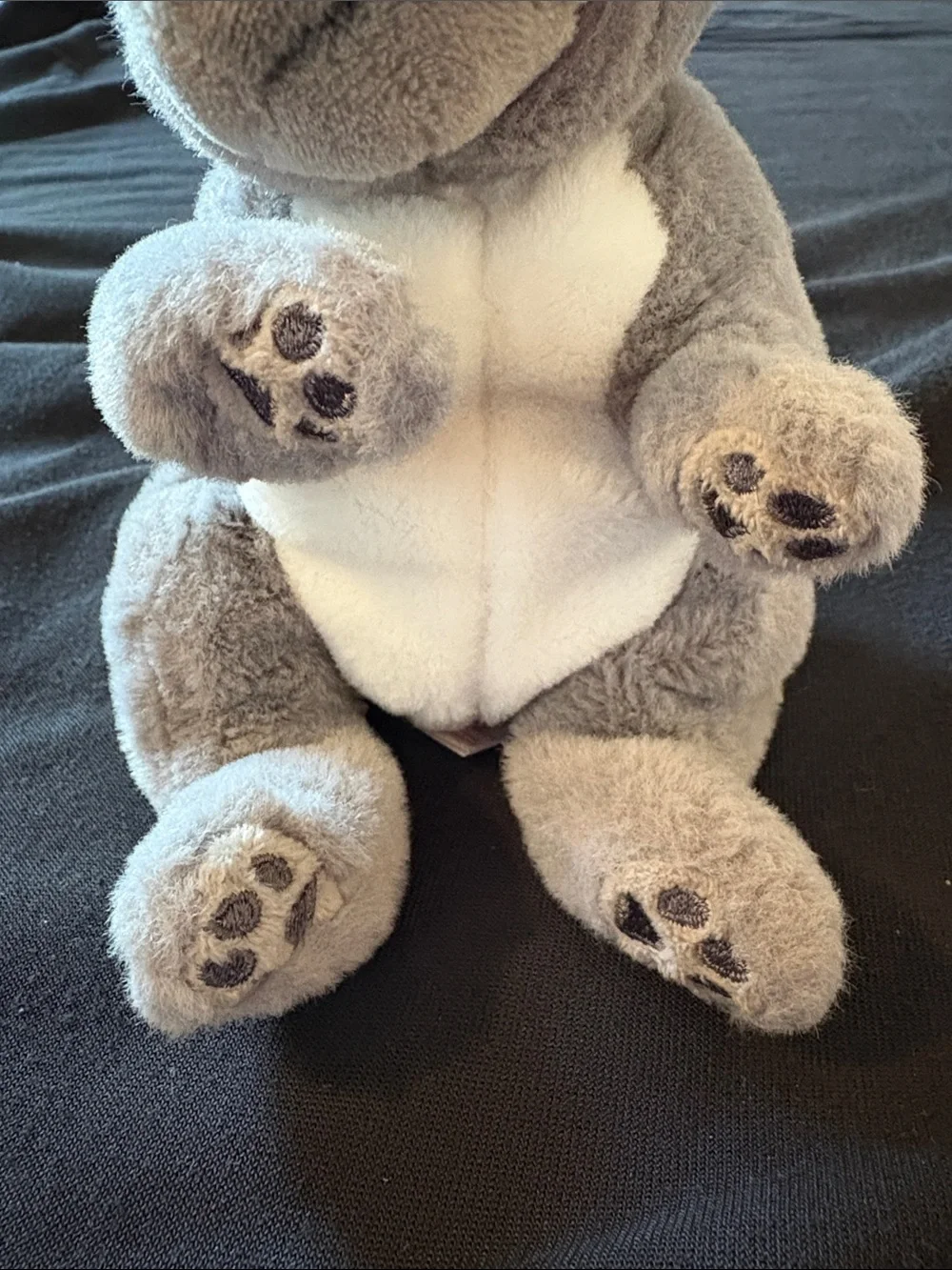 Ty Beanie Bellies Gray Wilfred